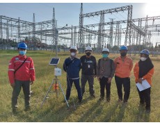 Instalasi Automatic Weather Station PLN PROBOLINGGO