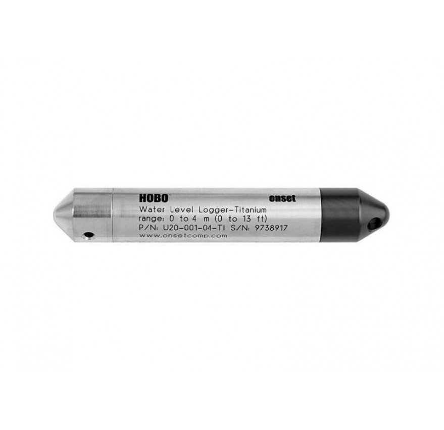 U20-001-04-Ti 13-Foot Depth Titanium Water Level Data Logger