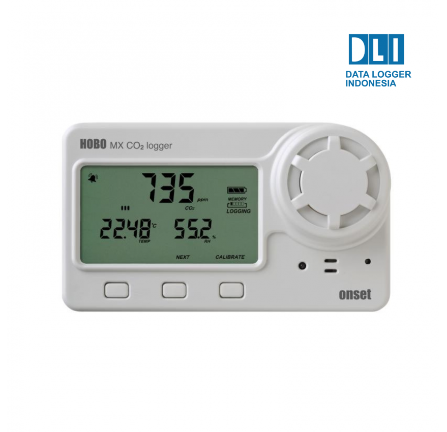 HOBO Carbon Dioxide - Temp - RH Data Logger MX1102A