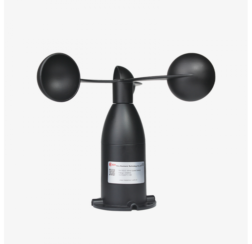 RK100-01 Metal Wind Speed Sensor Cup Anemometer
